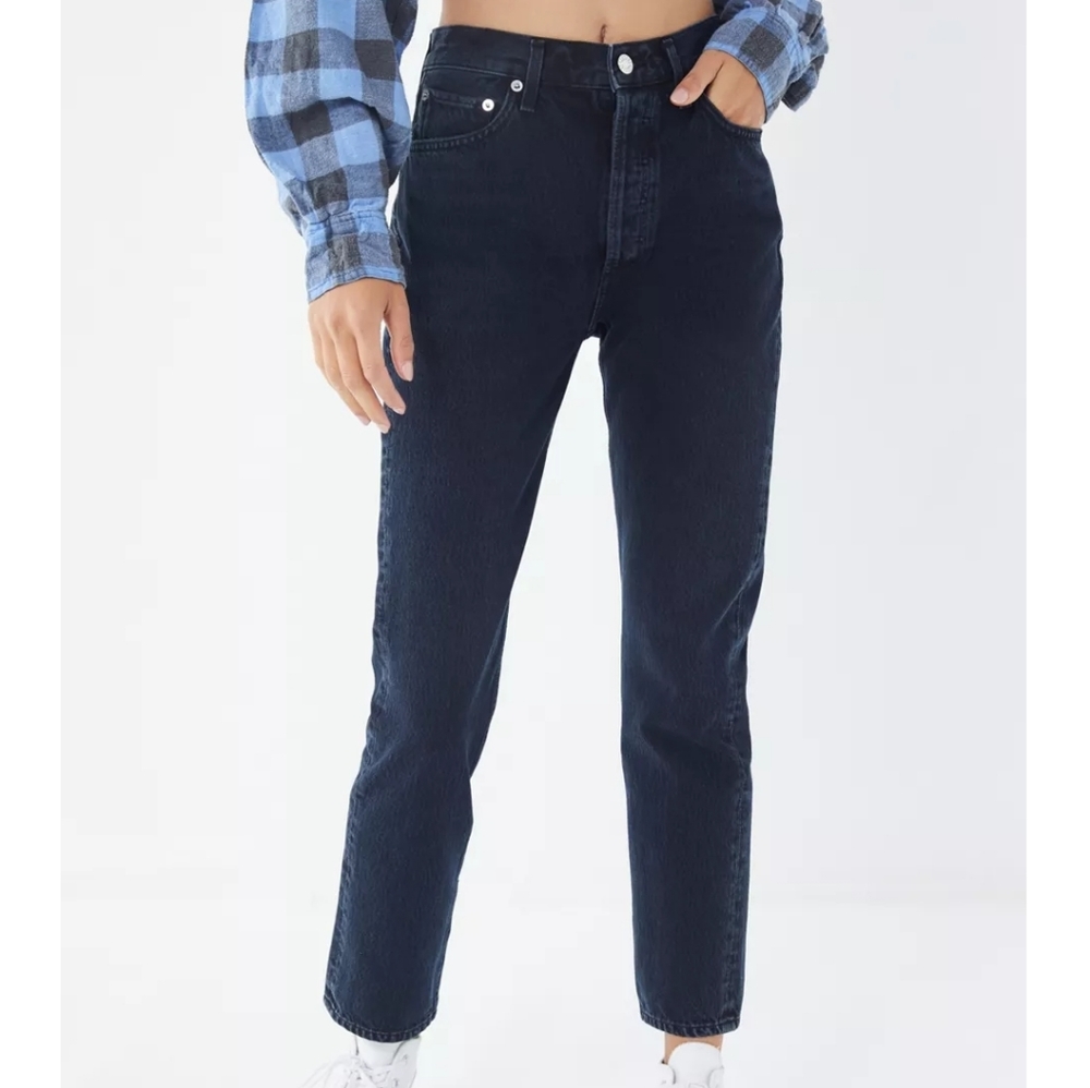 AGOLDE Remy High Rise Straight Fit in Satellite 28